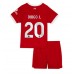 Liverpool Diogo Jota #20 Barnkläder Hemma matchtröja till baby 2023-24 Kortärmad (+ Korta byxor) Billigt